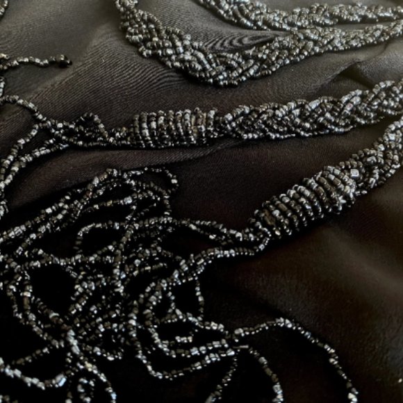 Deco Czech Glass Bead Braided Lariat Necklace - Picture 3 of 4